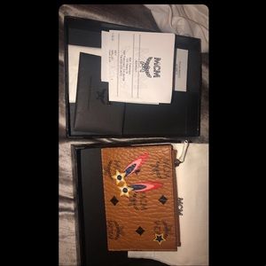 Brand new never used limited edition MCM wallet